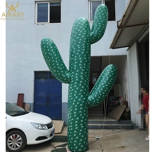 Decoraciones inflables estatua de cactus decoraciones de club nocturno vegetación de desierto <span class=keywords><strong>tropical</strong></span> inflable gigante - Product Image 5