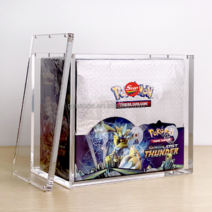 Étui en acrylique magnétique SHP pour Pokémon ETB Phantasmal Flames Booster Box - ME02 : Étui en acrylique Phantasmal Flames aux coins arrondis - Product Image 2