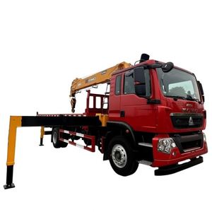 รถเครนติดตั้งบนรถบรรทุกซิโนทรัค 8 ตัน ทนทาน สำหรับงานหนักอเนกประสงค์ - Product Image 1