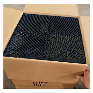 Sàn nhựa Chống Rửa Xe trượt lồng vào nhau thoát nước nhà để xe mat công nghiệp gạch lát sàn nhà để xe - Product Image 1