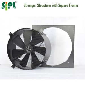 مروحة عادم حرارية تعمل بالطاقة الشمسية بـ 7 شفرات، أدوات تكييف الهواء، نظام تهوية وتبريد للجدران، مروحة سقف تعمل بالتيار المستمر - Product Image 5