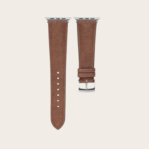 Design di lusso 38mm 44mm in vera pelle cinturino da polso in morbida pelle scamosciata per orologi Apple - Product Image 4
