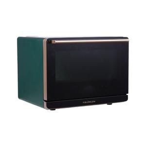 Four à vapeur de comptoir Fblumlein 30L en acier inoxydable, multifonction, grill, friteuse, cuiseur vapeur, électrique, vert foncé, blanc ZK30 - Product Image 2