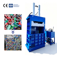 Presse à balles hydraulique verticale entièrement en acier pour le recyclage et la compression des canettes en aluminium, des canettes de boissons et des métaux ferreux