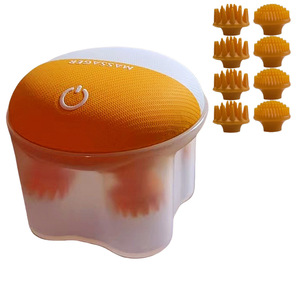 Masajeador de cabeza eléctrico innovador transfronterizo con material de pluma, recargable, con diseño de pulpo y extractor de <span class=keywords><strong>alma</strong></span> multicabeza para uso doméstico - Product Image 5