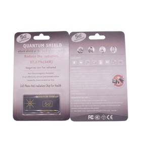 5G Blocker Anti-Rayonnement Autocollant de Téléphone Portable EMF Bouclier Protection avec Ion Négatif Étanche PVC/PC Matériel Téléphones Mobiles - Product Image 5