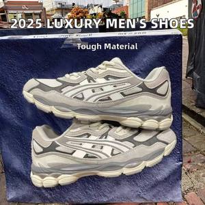 Jick 2026, Zapatos Deportivos Retro de Lujo para Hombre, Zapatos de Lona de Moda, Tenis con Forro de Punto, Parte Superior de Microfibra, Cierre de Cremallera, TPU - Product Image 2