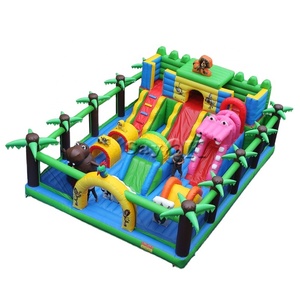 Sayok bơm hơi khổng lồ Trampoline lâu đài trượt thương mại <span class=keywords><strong>Bouncer</strong></span> Nhà trượt cho trẻ em - Product Image 1