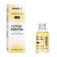 Huile revitalisante pour cuticules à l'or 24 carats Nutrilon en marque privée, logo personnalisé, naturelle et essentielle pour la croissance et le soin des ongles