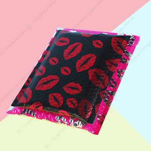 6X10 Đỏ Tím Kim Loại Bong Bóng Vận Chuyển Bưu Phẩm Phong Bì 8.5X12 Cảm Ơn Bạn Quần Áo Tự Niêm Phong Đệm Ba Chiều Túi Chuyển Phát Nhanh - Product Image 4