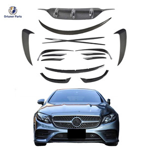 Kit de Carrocería de Fibra de Carbono para Mercedes-Benz Clase E Coupé (C238) 2 Puertas 2017-2018, Parachoques con Recortes para Escape, Nuevo, Atornillable, 6 Meses de Garantía - Product Image 1