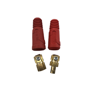 Prise de câble 35-50 Couleur rouge des accessoires de soudage Joint femelle 35-50mm