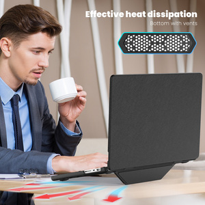 Cứng PU máy tính bảng Máy tính xách tay trường hợp đối với Mac cuốn sách Mac cuốn Sách Pro 14 2021/2023(M1 a2442/m2 a2779/m3 a2918/a2992)/M4 2024 - Product Image 6