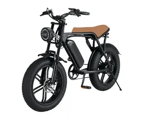 Электрический фэтбайк, дешевый Электрический велосипед для взрослых с педалью, с педалью, электровелосипед