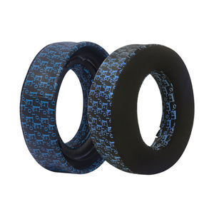 Coussinets d'oreille respirants en gel de cuir et mousse à mémoire de forme pour <span class=keywords><strong>casque</strong></span> <span class=keywords><strong>sans</strong></span> <span class=keywords><strong>fil</strong></span> PlayStation 5 <span class=keywords><strong>PS5</strong></span>, isolation phonique, noir et blanc - Product Image 3