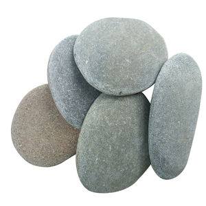 Batu lukisan berbentuk Oval alami untuk dekorasi taman kreatif dan kreasi hewan air - Product Image 6