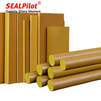 Plaque en polyamide imide PAI haute performance 8 mm * 300 mm * 300 mm Torlon 4203 pour pièces CNC
