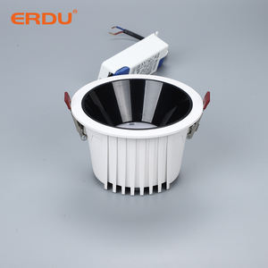 ERDU Plafonnier <span class=keywords><strong>Spot</strong></span> Anti-éblouissement Downlight Logement Meilleur Refroidissement Led Downlight Projet Encastré Led Downlight - Product Image 1
