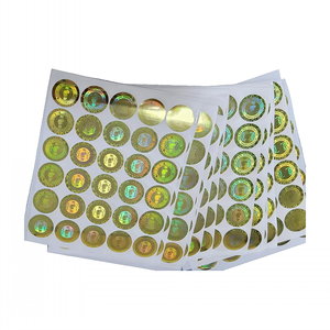 Etiqueta holográfica de forma personalizada antifalsificación Etiqueta de holograma láser 3D con verificación de código QR - Product Image 6