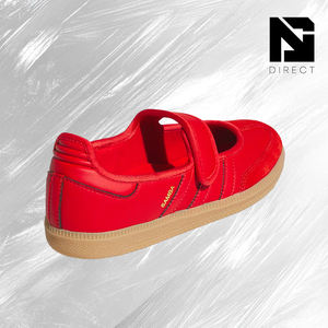 Adidas Originals Samba Jane Rojo Goma, Zapatillas Deportivas Clásicas a Rayas para Niños, Estilo Retro, con Suela de Goma Resistente - Product Image 3