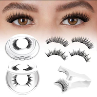 Nouveauté 2026 : 2 paires doubles  Cils magnétiques quantiques légers Layer Quantum  Faux cils magnétiques faciles à appliquer pour le maquillage quotidien