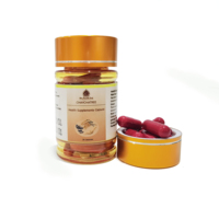 Suplementos dietéticos de hierbas para hombres Cordyceps Sinensis y Ginseng Vitality Cápsulas suplementos inmunológicos de potencia masculina