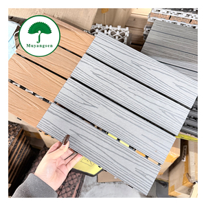 Dalles de terrasse emboîtables DIY résistantes à la décomposition pour l'extérieur 30*60, imperméables et gaufrées, pour patios - Achat en gros - Product Image 2