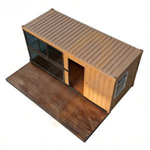 Maison mobile modulaire préfabriquée en acier de 20 pieds, détachable, personnalisée, conteneur d'expédition, hôtels, bureaux - Product Image 5