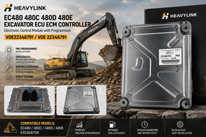 Contrôleur ECU ECM HEAVYLINK 22346791 P02 pour module de commande électronique d'excavatrice Fabriqué au Royaume-Uni - Product Image 1
