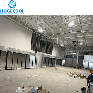 Kommerzielle Anzeige Glastür begehbarer Bier kühler Gefrier schrank Lebensmittel lagerung Kühlraum - Product Image 6