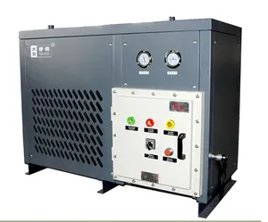 Factory price industry use 6.8m3/min screw air compressor used 50hp compressed air dryer