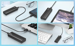 Toptan yüksek kaliteli m.2 pcie nvme ssd usb <span class=keywords><strong>3.2</strong></span> tip-c alüminyum alaşım M2 nvme muhafaza - Product Image 4
