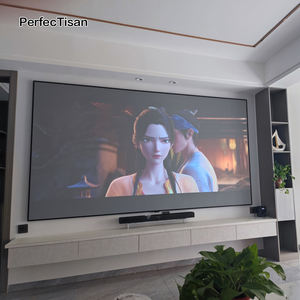 Perfecartisan – écran fresnel de 80 pouces à projection <span class=keywords><strong>ultra</strong></span> <span class=keywords><strong>courte</strong></span>, à gain élevé, 2.5 de lumière ambiante, rejet d'écran en cristal PET - Product Image 2