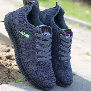 Nouvelles chaussures pour hommes - Chaussures tendance d'été avec surface en mesh respirant. Chaussures de sport décontractées pour hommes. Chaussures de course et de marche - Product Image 1