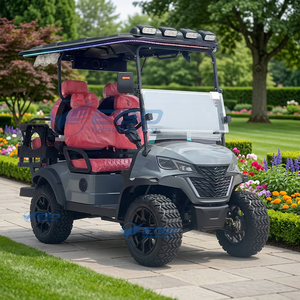 Voiturette de golf électrique tout-terrain 2026 Grey Club, rehaussée, 4 places, avec espace de chargement, climatisation extérieure, 60V, neuve - Product Image 5