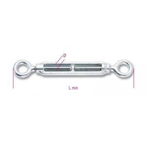 เบต้า-080050711 Robur-Eye และ turnbuckles, ชุบสังกะสี (หลายแพ็ค)-ส่วนประกอบ8014230182735สำหรับการแก้ไขการเชื่อมต่อ - Product Image 2