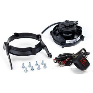 Spal Handmatige Radiatorventilatorset Voor Husqvarna Fc 350 16-22 Motorkoeler Met Aluminium En Kunststof - Product Image 1