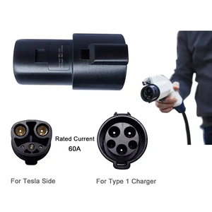 Adaptador de Conector EV Tipo 1 J1772 a Tesla para Automóvil y Estación de Carga - Product Image 4