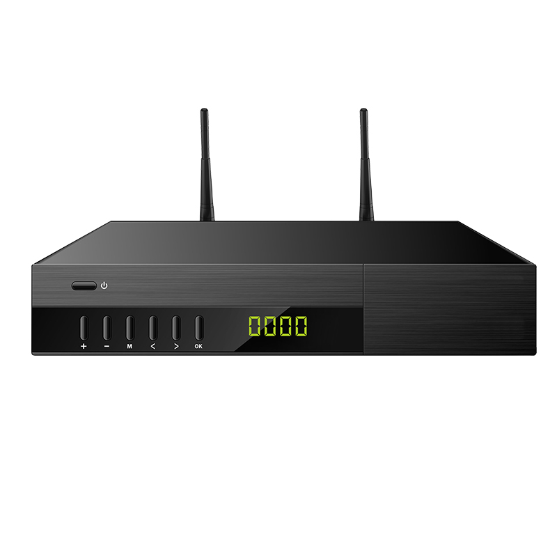 Профессиональный цифровой комбинированный спутниковый ресивер Elinksmart T2/S2, портативный высоковидимый сервер, Китай