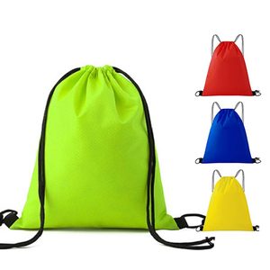 Polyester Large Custom Soft <b>Drawstring</b> Bag Portable Design Fashionable Daily Multifunctional Full-color Printed Storage <b>Backpack</b> - Product Image 1