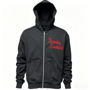 High Quality Silk Screen Printing Heavyweight Hoodies Oversized Custom Hoodies Men's Rhinestone Hoodies - Product Image 1