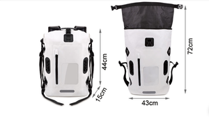 Sac à dos étanche DEVANCE 30L à fermeture roll-top pour la randonnée et les sports nautiques - Product Image 5