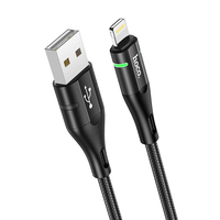 Kabel Data Pengisian Daya HOCO U93 Shadow untuk iPhone untuk Tipe-C
