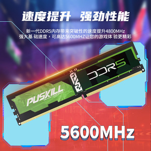 Módulo de Memoria Puskill DDR5 de 8GB/16GB 4800/5600MHz RAM para PC Gaming - Product Image 2