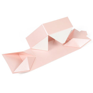 Standard Custom Recyclable Handmade Magnetic Folding Double Door Rigid Cardboard <b>Wedding</b> Favors Fashion Holiday Embossed Sponge - Product Image 2