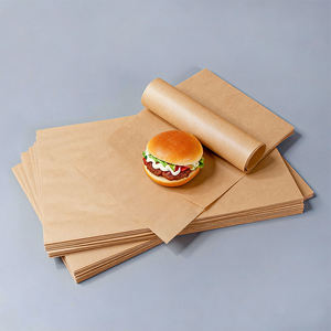 Papier <span class=keywords><strong>de</strong></span> cuisson non blanchi, résistant à la graisse, en gros, personnalisé, double face, pour la cuisson - Product Image 1