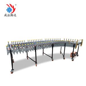 Ağır yük taşımacılığı için kayış tahrikli motorlu konveyörler motorlu esnek otomatik genişletilebilir makaralı konveyör - Product Image 4