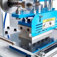 Presse à chaud pneumatique automatique nouvelle génération pour l'industrie du papier, du cuir, du plastique, du textile, du bois et de l'emballage