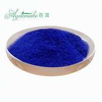 Poudre de Cuivre Peptidique Bleu 99,5% Tripeptide-1 Qualité Alimentaire Extrait Végétal Bouteille Personnalisée Mélange d'Extrait d'Aloe Vera