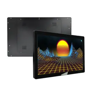 23.8 Inch Capacitive Industrial Touch Screen Panel IP65 Waterproof 1920*1080 Promotion All In One Industrial Panel